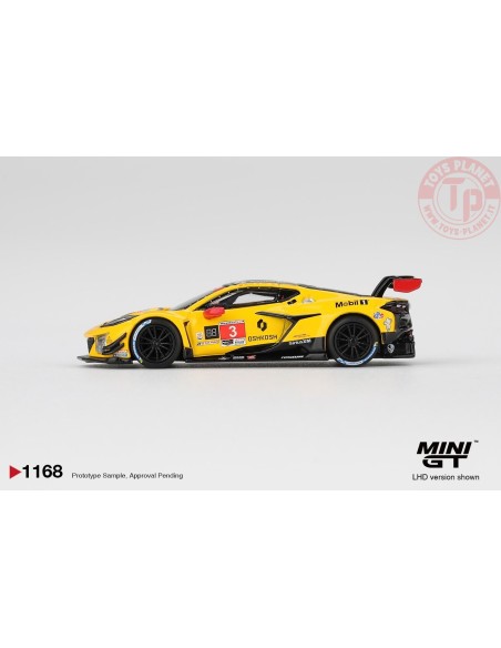 1:64 CHEVROLET CORVETTE Z06 GT3 R N3 PRATT MILLER MOTORSPORTS DAYTONA 24 HRS 2025 MGT01168-L MINI GT
