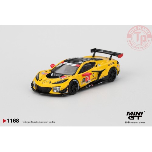 1:64 CHEVROLET CORVETTE Z06 GT3 R N3 PRATT MILLER MOTORSPORTS DAYTONA 24 HRS 2025 MGT01168-L MINI GT
