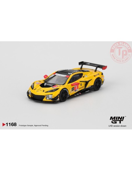1:64 CHEVROLET CORVETTE Z06 GT3 R N3 PRATT MILLER MOTORSPORTS DAYTONA 24 HRS 2025 MGT01168-L MINI GT