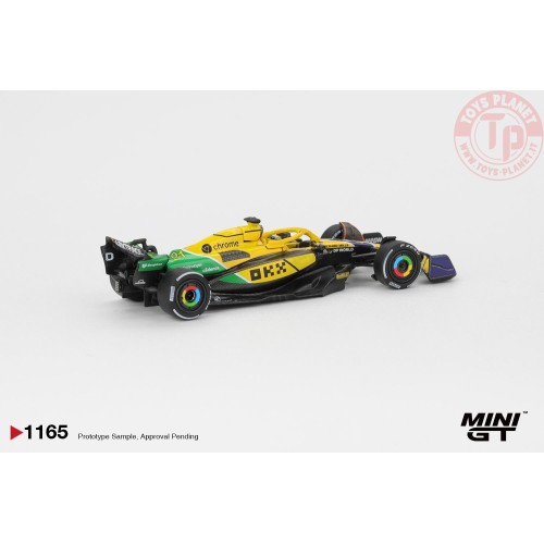 1:64 MCLAREN MCL38 N81 OSCAR PIASTRI MONACO GP 2ND PLACE 2024 MGT01165-L Mini Gt