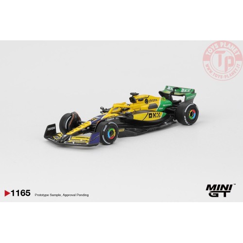 1:64 MCLAREN MCL38 N81 OSCAR PIASTRI MONACO GP 2ND PLACE 2024 MGT01165-L Mini Gt