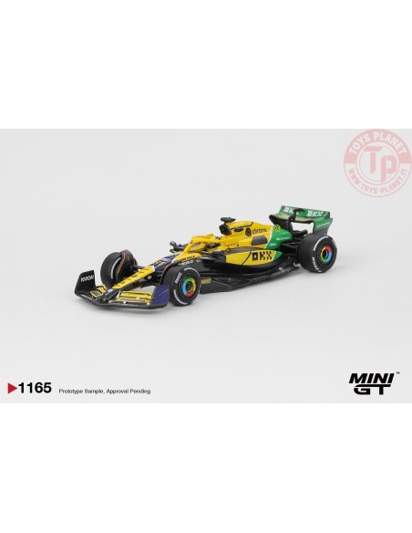 1:64 MCLAREN MCL38 N81 OSCAR PIASTRI MONACO GP 2ND PLACE 2024 MGT01165-L Mini Gt