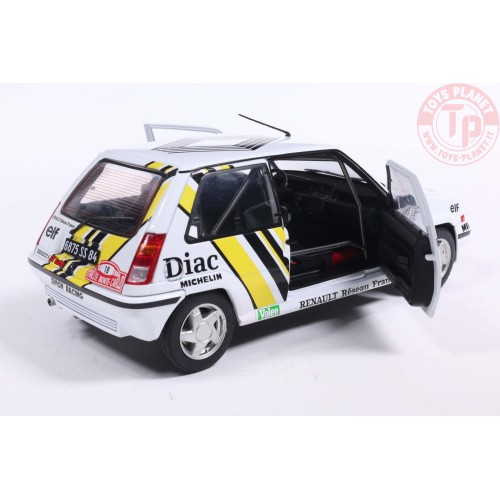 1/18 RENAULT 5 GT TURBO MK2 N.19 MONTE CARLO 1989 A.OREILLE/G.THIMONIER S1810006 SOLIDO