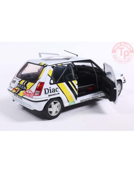 1/18 RENAULT 5 GT TURBO MK2 N.19 MONTE CARLO 1989 A.OREILLE/G.THIMONIER S1810006 SOLIDO 1/18 RENAULT 5 GT TURBO MK2 N.19 MONTE CARLO 1989 A.OREILLE/G.THIMONIER S1810006 SOLIDO