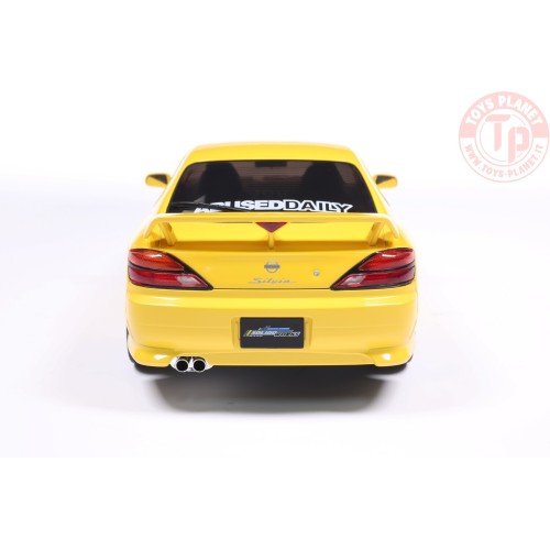 1/18 NISSAN SILVIA S15 SPEC-R AERO LIGHTNING YELLOW 1999 S1812206 SOLIDO