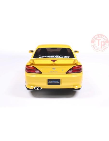 1/18 NISSAN SILVIA S15 SPEC-R AERO LIGHTNING YELLOW 1999 S1812206 SOLIDO