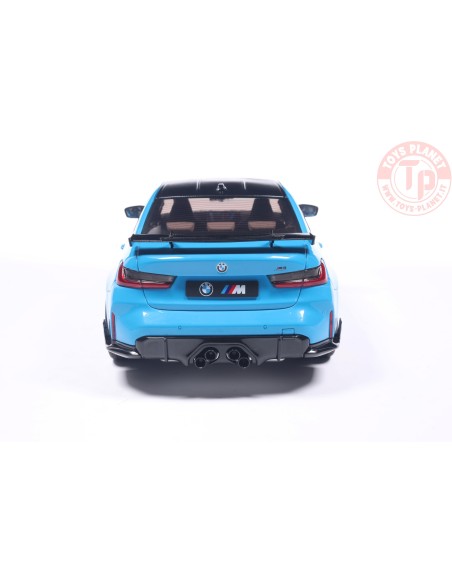 1/18 BMW M3 PERFORMANCE PARTS DAYTONA BEACH BLUE 2024 S1814303 SOLIDO