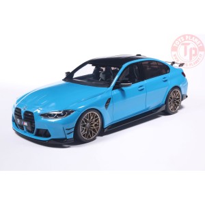 1/18 BMW M3 PERFORMANCE PARTS DAYTONA BEACH BLUE 2024 S1814303 SOLIDO
