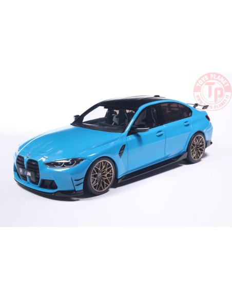 1/18 BMW M3 PERFORMANCE PARTS DAYTONA BEACH BLUE 2024 S1814303 SOLIDO