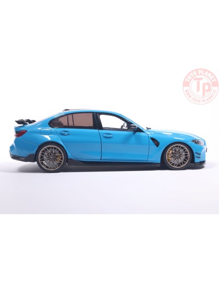 1/18 BMW M3 PERFORMANCE PARTS DAYTONA BEACH BLUE 2024 S1814303 SOLIDO