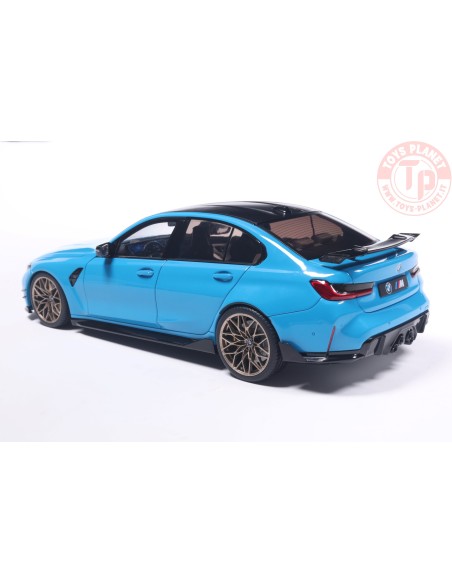 1/18 BMW M3 PERFORMANCE PARTS DAYTONA BEACH BLUE 2024 S1814303 SOLIDO