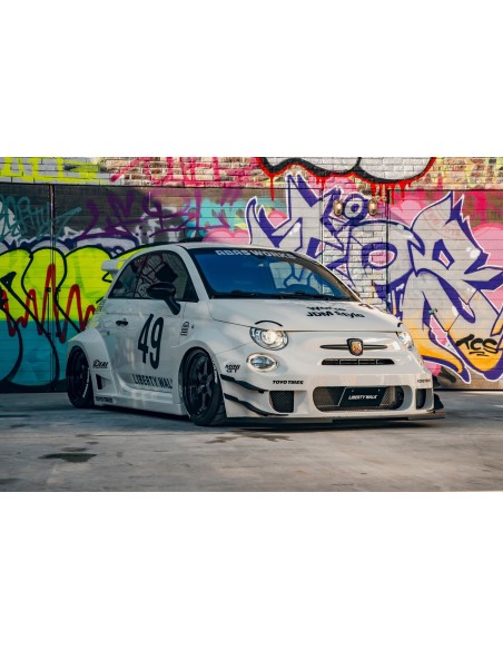 1/18 FIAT 500 ABARTH LIBERTY WALK BODY KIT 2025 S1815401 SOLIDO