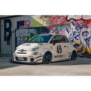 1/18 FIAT 500 ABARTH LIBERTY WALK BODY KIT 2025 S1815401 SOLIDO