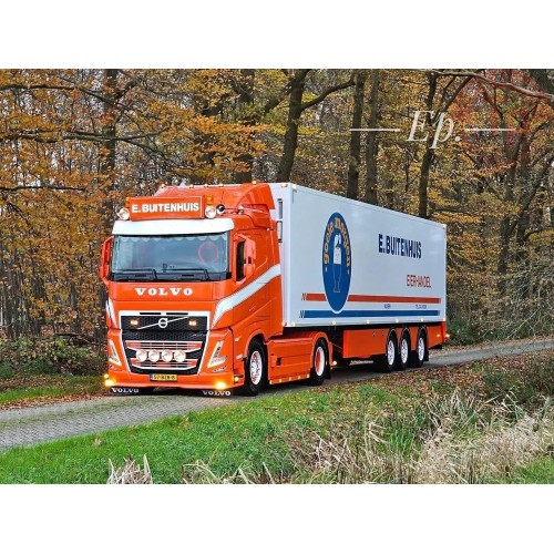 1/50 E. Buitenhuis Volvo FH05 4x2 con semirimorchio frigo TEKNO 90718 TEKNO