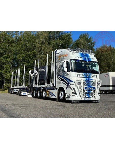 1/50 Felle Transport AS Volvo FH05 Globetrotter XL Trasporto Legna TEKNO 89618 TEKNO