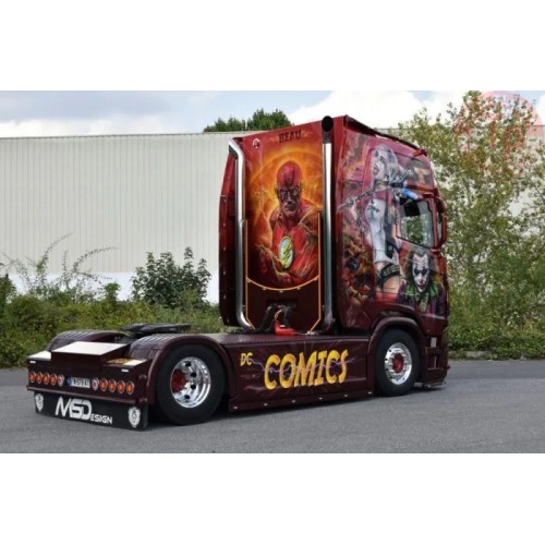 1/50 Beau - DC Comics Scania Next Gen S-serie Highline TEKNO 86062 TEKNO