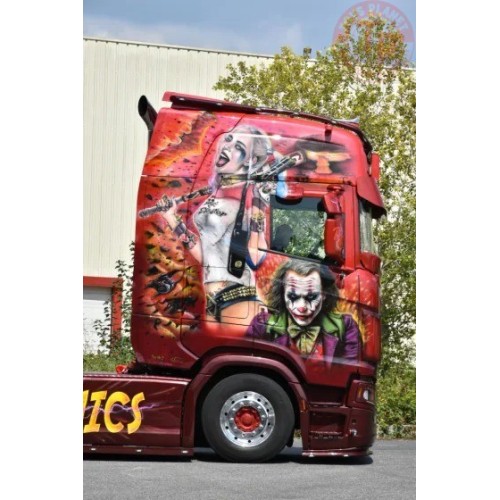 1/50 Beau - DC Comics Scania Next Gen S-serie Highline TEKNO 86062 TEKNO