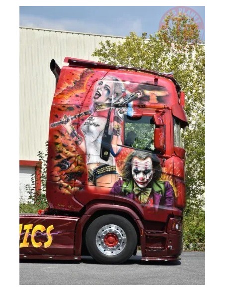 1/50 Beau - DC Comics Scania Next Gen S-serie Highline TEKNO 86062 TEKNO 1/50 Beau - DC Comics Scania Next Gen S-serie Highline TEKNO 86062 TEKNO