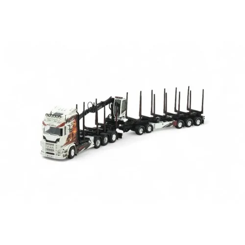 1:50 Angeby Akeri Scania Next Gen 770S Highline Trasporto Legna TEKNO 86489 TEKNO