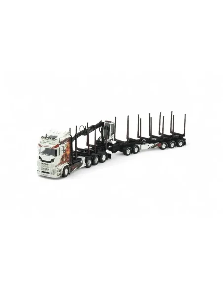 1:50 Angeby Akeri Scania Next Gen 770S Highline Trasporto Legna TEKNO 86489 TEKNO