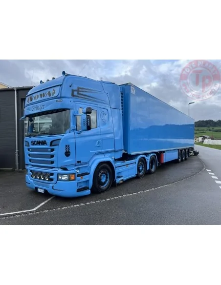 Scania Serie R Streamline Topline con rimorchio frigorifero a 3 assi. Vowa - Eringer TEKNO 87759 TEKNO