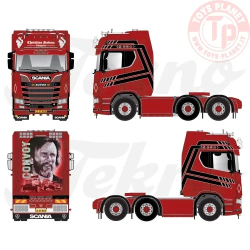 Scania Next Gen S650-V8 Highline 6x2 sleepas Christian Soleen TEKNO 86535 TEKNO