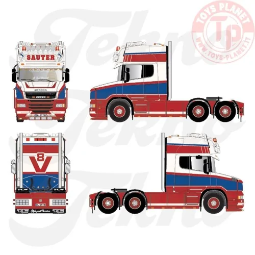Scania Torpedo Topline Sauter TEKNO 87715 TEKNO
