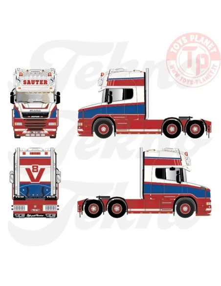 Scania Torpedo Topline Sauter TEKNO 87715 TEKNO