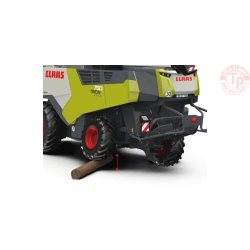 Claas Trion 720 Montana with Convio 1080 and trolley WIKING 077857 WIKING