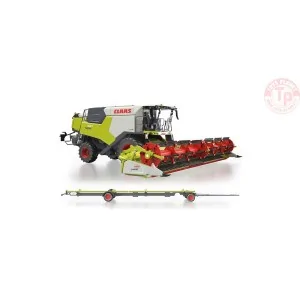 Claas Trion 720 Montana with Convio 1080 and trolley WIKING 077857 WIKING