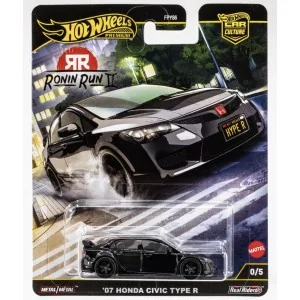 1/64 '07 Honda Civic Type R NERO chase 0/5 HOT WHEELS JBK89 HOT WHEELS