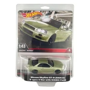 1/43 Nissan Skyline GT-R (BNR34) HOT WHEELS HMD47 HOT WHEELS 1:43