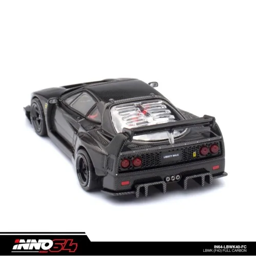 1/64 LBWK Ferrari F40 full carbon IN64-LBWKF40-FC INNO MODELS
