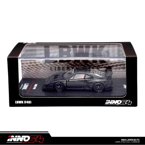 1/64 LBWK Ferrari F40 full carbon IN64-LBWKF40-FC INNO MODELS