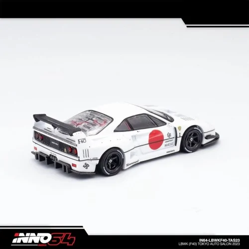 1/64 LBWK FERRARI F40 Tokyo Salon 2023 IN64-LBWKF40-TAS23 INNO MODELS