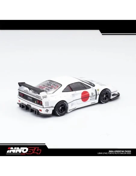 1/64 LBWK FERRARI F40 Tokyo Salon 2023 IN64-LBWKF40-TAS23 INNO MODELS