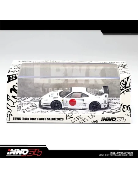 1/64 LBWK FERRARI F40 Tokyo Salon 2023 IN64-LBWKF40-TAS23 INNO MODELS