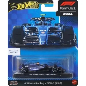 1/64 F1 2024 Williams Racing N43 Franco Colapinto HOT WHEELS JBM20 HOT WHEELS