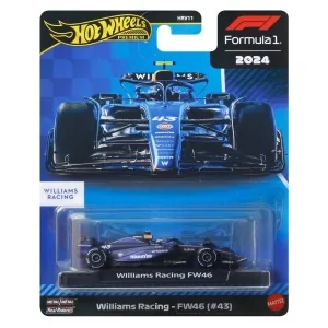 1/64 F1 2024 Williams Racing FW46 N23 A. Albon HOT WHEELS JBM15 HOT WHEELS