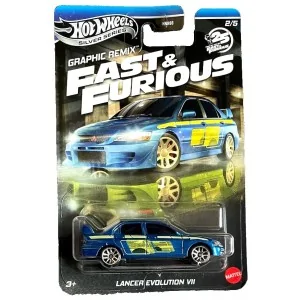 1/64 Mitsubishi Lancer Evolution 7 HOT WHEELS JBY47 HOT WHEELS