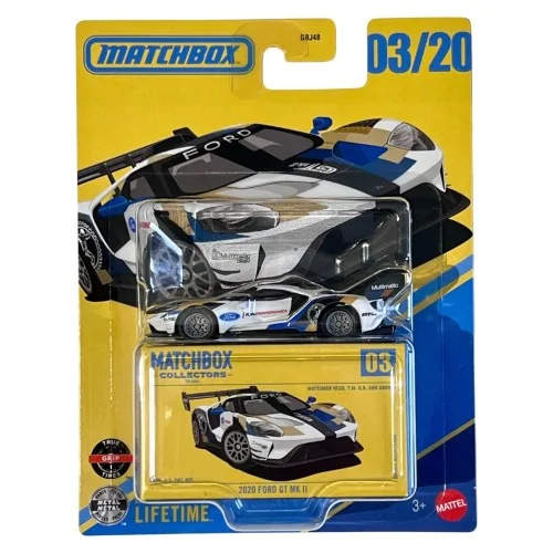 1/64 Ford GT MK II 2020 MATCHBOX HVW11 MATCHBOX
