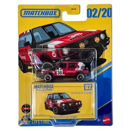 1/64 Volkswagen Golf Country 1990 MATCHBOX JJW04 MATCHBOX