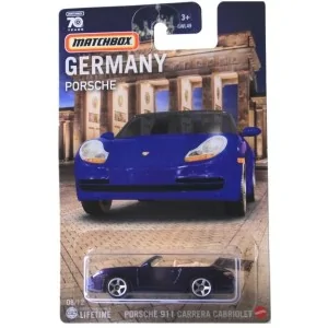 1/64 PORSCHE 911 Carrara Cabrio MATCHBOX HPC63 MATCHBOX