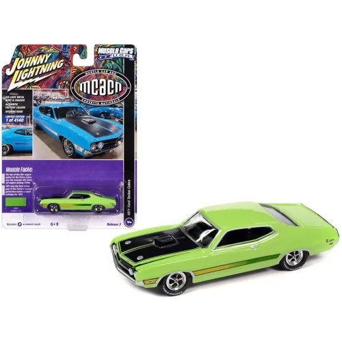1/64 1971 FORD TORINO COBRA JOHNNY LIGHTNING JLMC031 JOHNNY LIGHTNING 1:64
