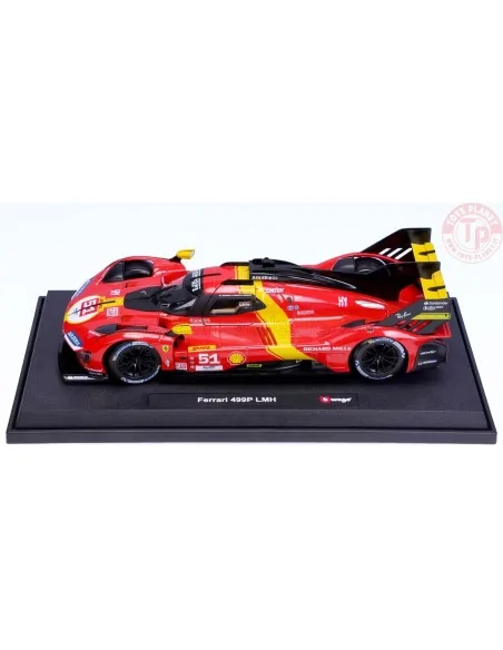 FERRARI 499P 3.0L TURBO V6 TEAM FERRARI AF CORSE N 51 WINNER 24h LE MANS 2023 PIER GUIDI CALADO GIOVINAZZI 1:18 BU16301-51 BU... FERRARI 499P 3.0L TURBO V6 TEAM FERRARI AF CORSE N 51 WINNER 24h LE MANS 2023 PIER GUIDI CALADO GIOVINAZZI 1:18 BU16301-51 BU...