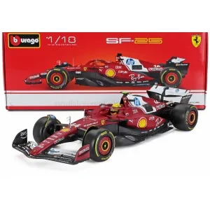 1/18 FERRARI F1 SF-25 TEAM SCUDERIA FERRARI HP N 44 SEASON 2025 LEWIS HAMILTON BU18-16816-H BURAGO