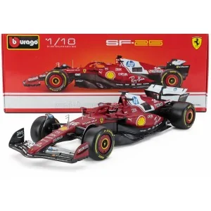 1/18 FERRARI F1 SF-25 TEAM SCUDERIA FERRARI N 16 SEASON 2025 CHARLES LECLERC BU18-16816-L BURAGO