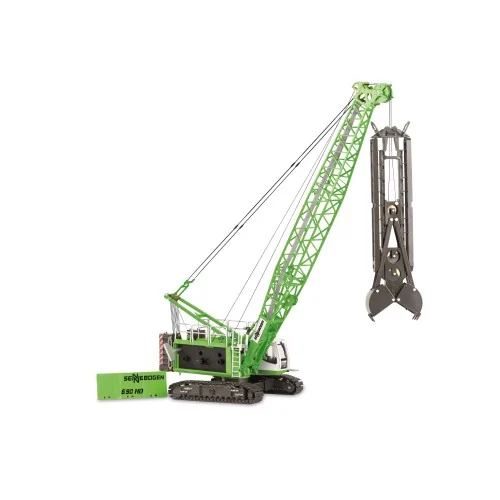 SENNEBOGEN Duty Cycle Crane 690 HD with diaphragm wall grab ROS 155111 ROS