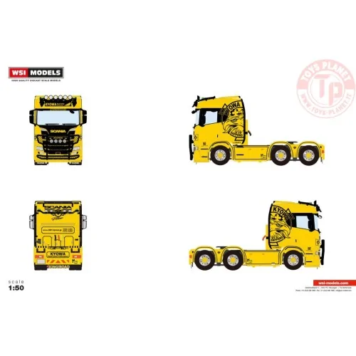 SCANIA R NORMAL CR20N 6X4 Kyowa WSI 01-4829 WSI MODELS
