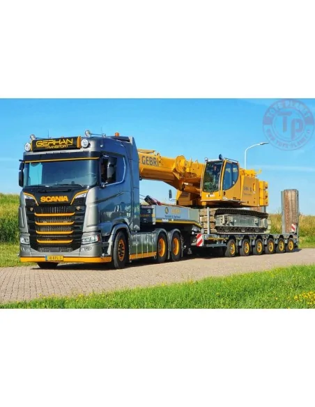 SCANIA S NORMAL CS20N 6X4 MANOOVR - 6 AXLE Gerhan Transport WSI 01-4711 WSI MODELS